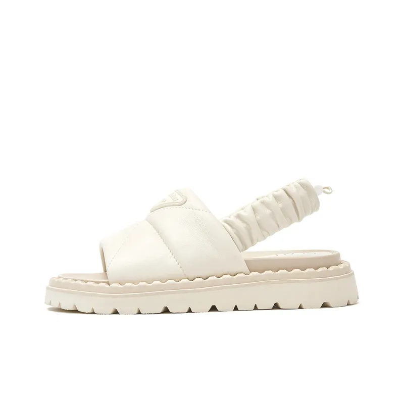 Beau Today Stylish Sandals Women's Cream White-0