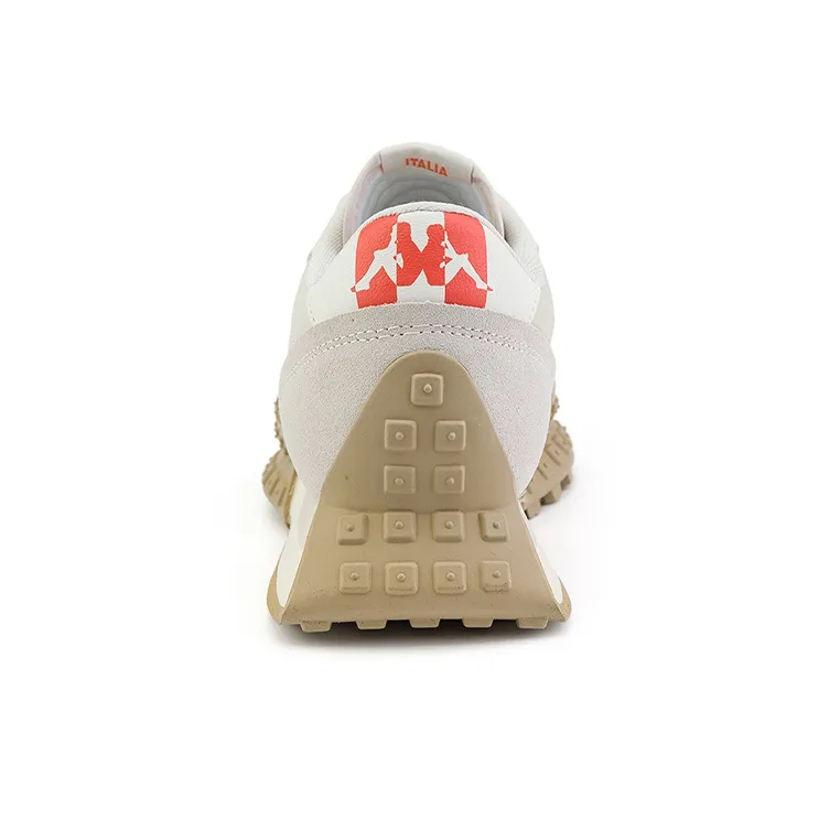 Kappa Lightweight Low Top Casual Running Shoes Unisex Gray White-5