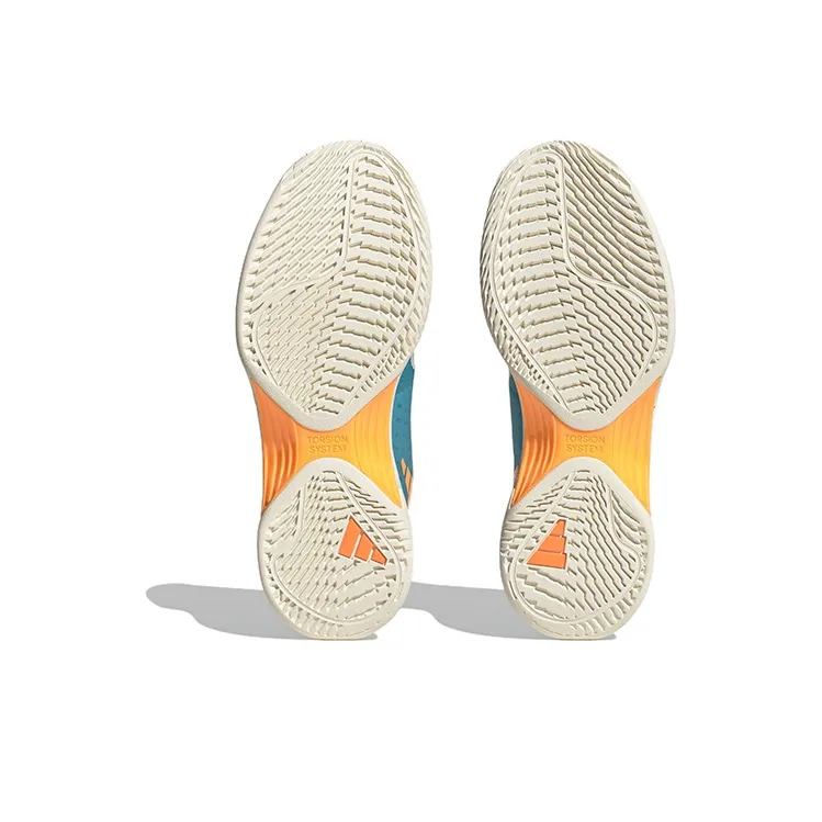 Adidas Avacourt Preloved Blue Cloud White Screaming Orange Women's-3