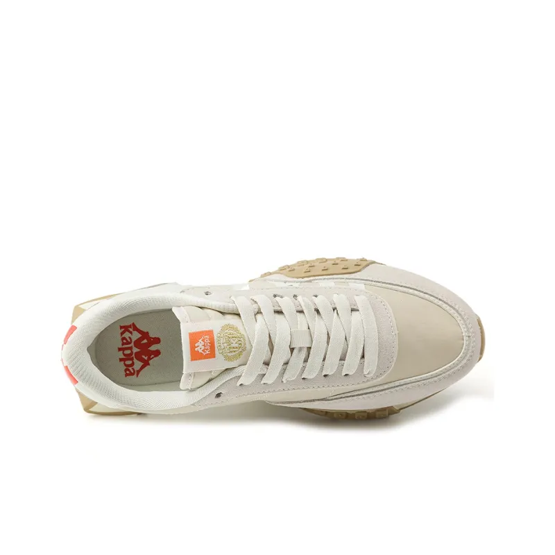 Kappa Lightweight Low Top Casual Running Shoes Unisex Gray White-2
