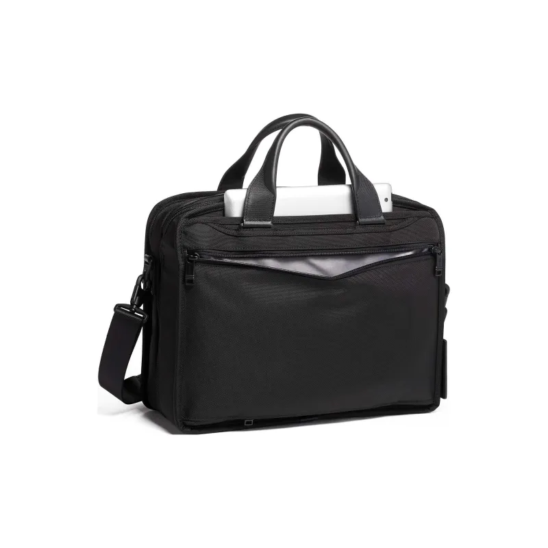 TUMI Nylon Business Bag Shoulder Bag Crossbody Bag Handbag Briefcase Large Size Unisex Black-2