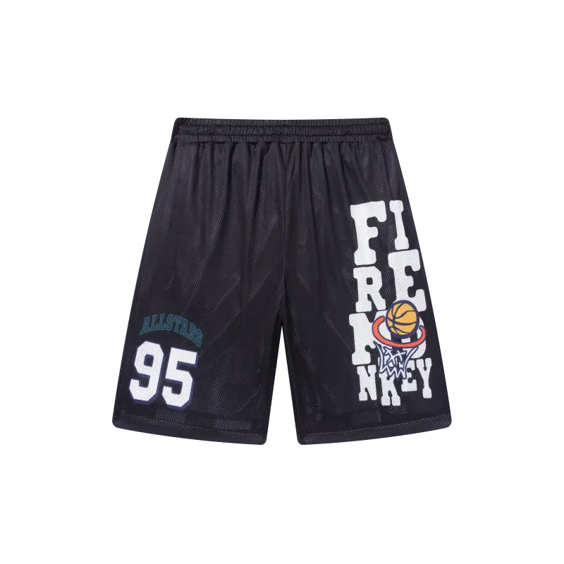 FireMonkey Sports Shorts Unisex Black-1