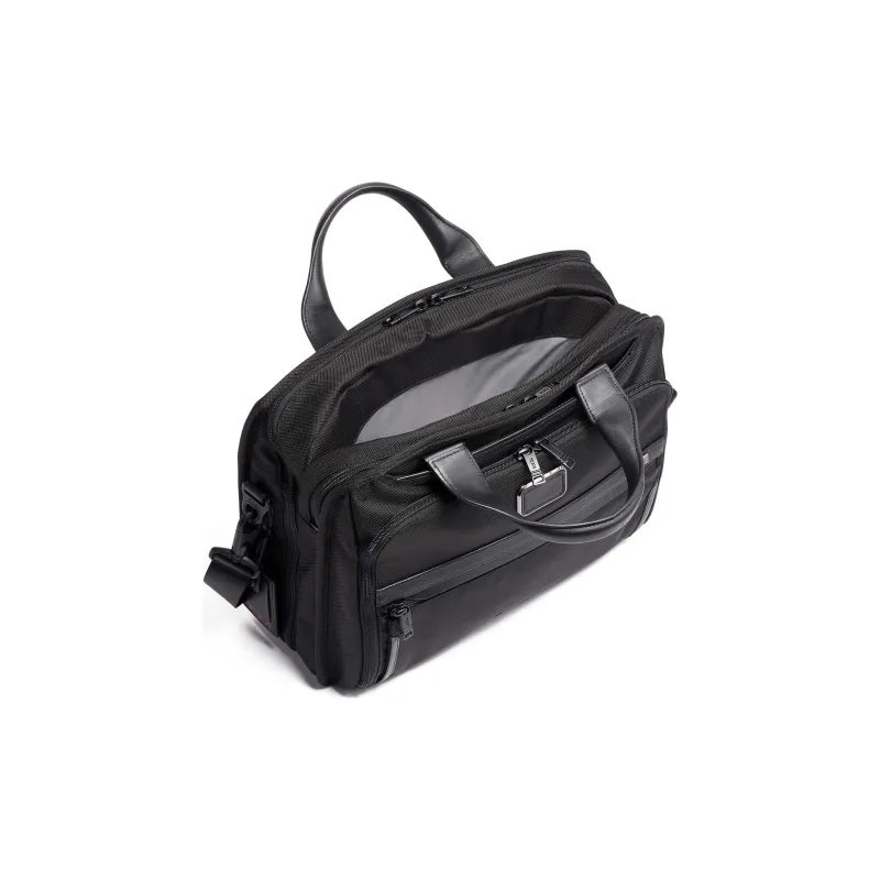 TUMI Nylon Business Bag Shoulder Bag Crossbody Bag Handbag Briefcase Large Size Unisex Black-3