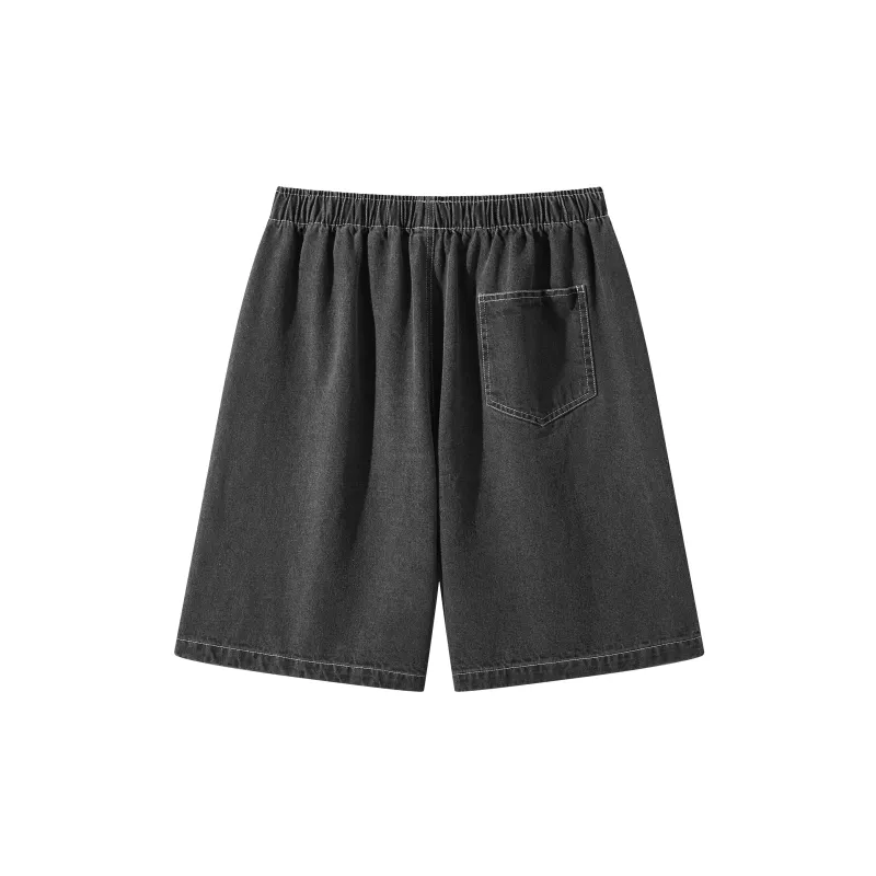 B.X Denim Shorts Unisex-13