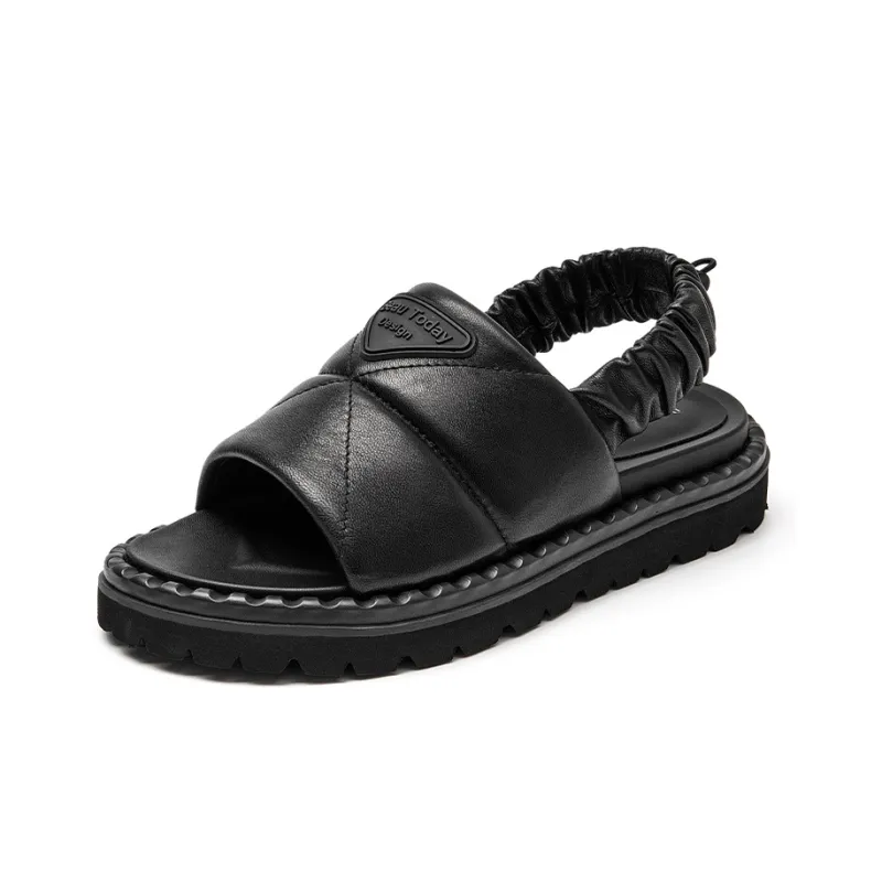 Beau Today Fashion Sandal Women's Classic Black-1