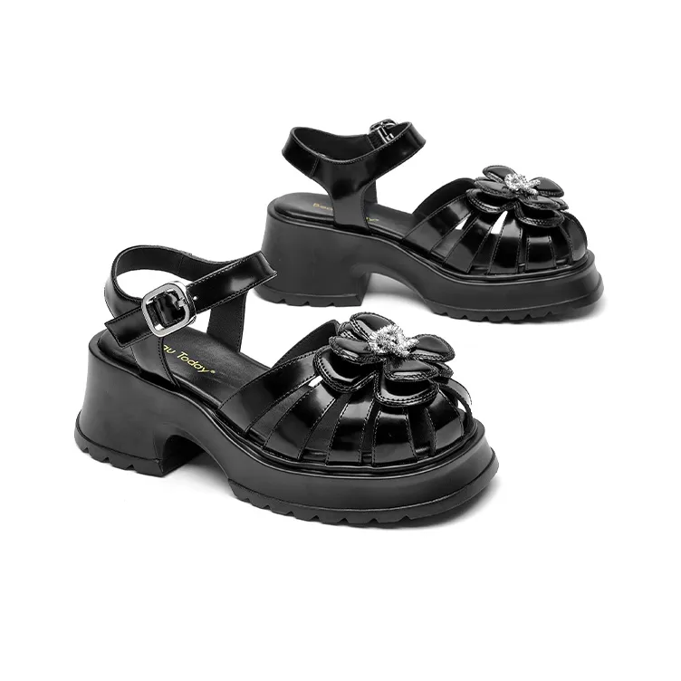 Beau Today Stylish Sandals Women's Classic Black-2