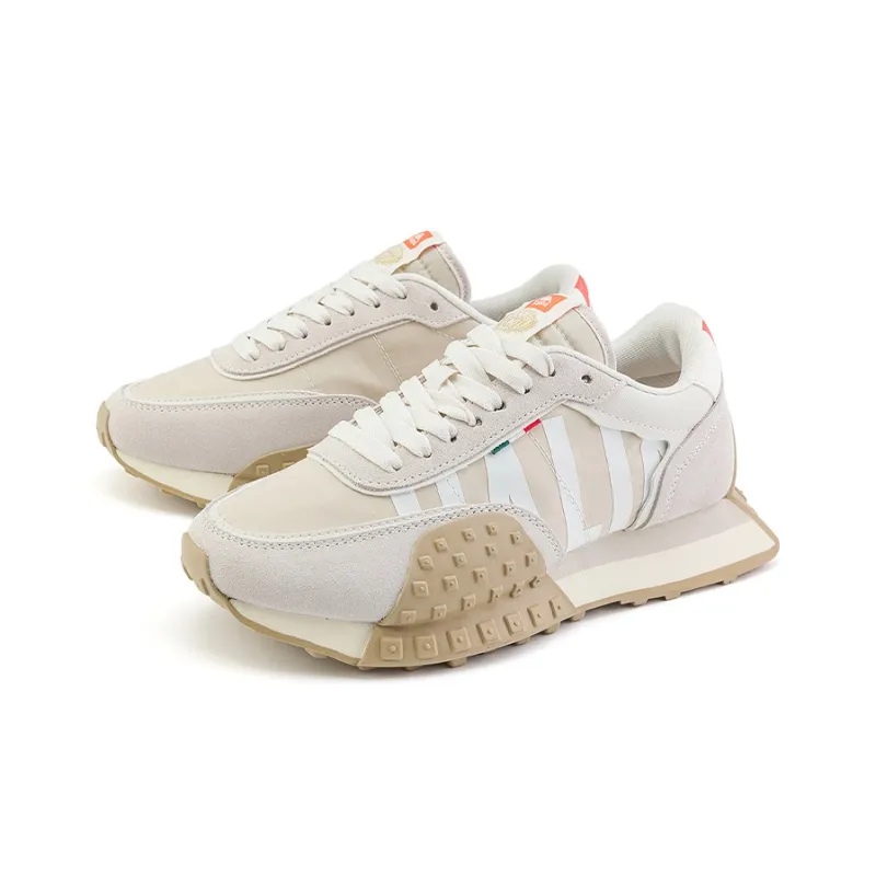 Kappa Lightweight Low Top Casual Running Shoes Unisex Gray White-3