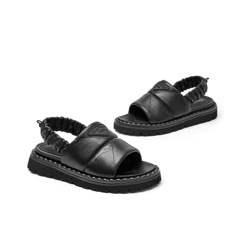 Beau Today Fashion Sandal Women's Classic Black-3