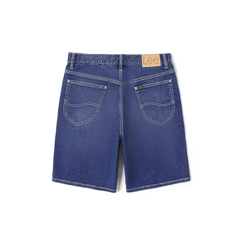 Lee Denim Shorts Men Medium Light Blue-1
