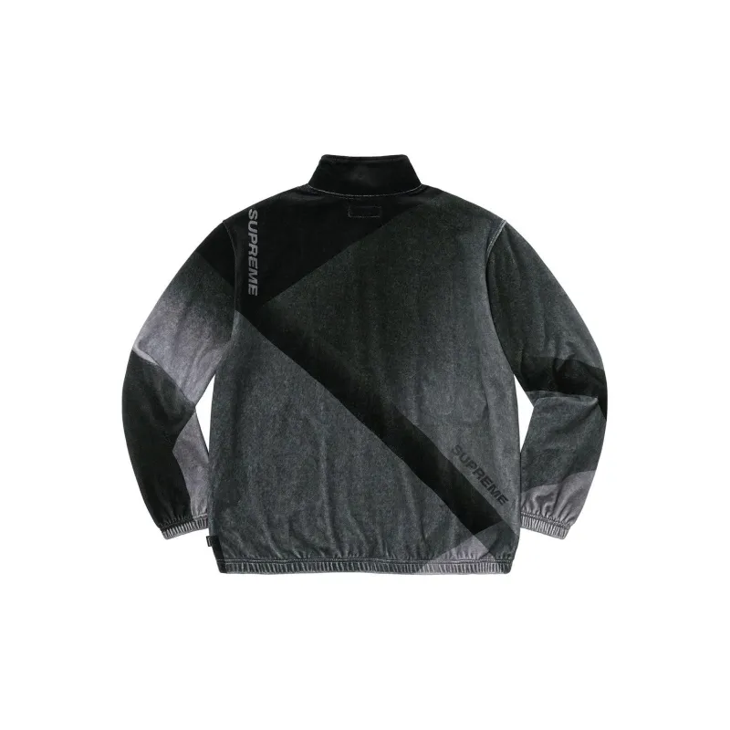 Supreme Geo Velour Track Jacket-5