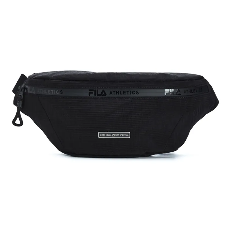 FILA Fabric Sling Bag Small Size Unisex Black-0