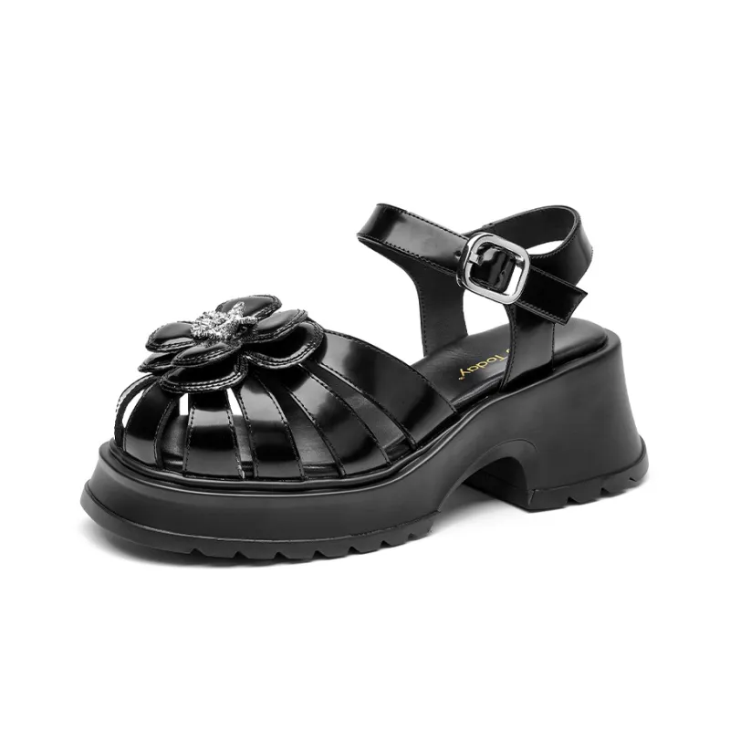 Beau Today Stylish Sandals Women's Classic Black-1