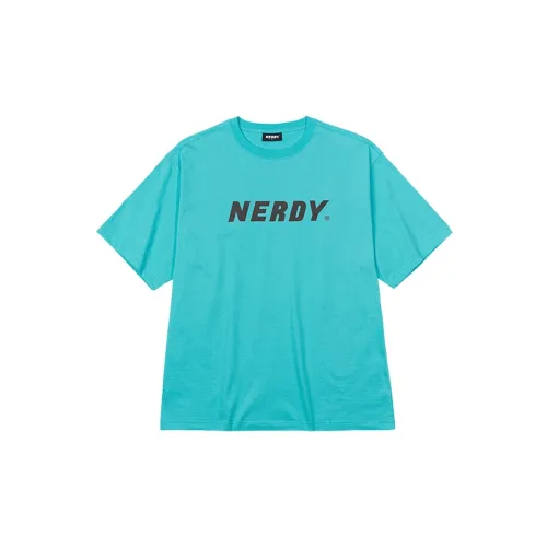 Nerdy T-Shirts Unisex Turquoise