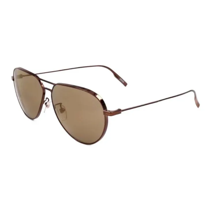 Ermenegildo Zegna Sunglasses Men Brown-0