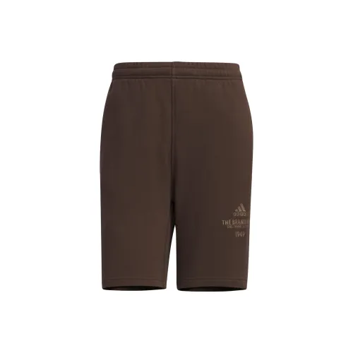 Adidas Casual Shorts Men Dark Brown