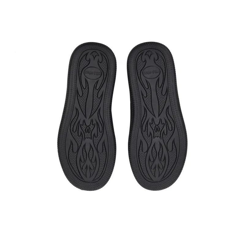 WILD PITCH Low Top Skateboard Shoes Unisex Ecru-4