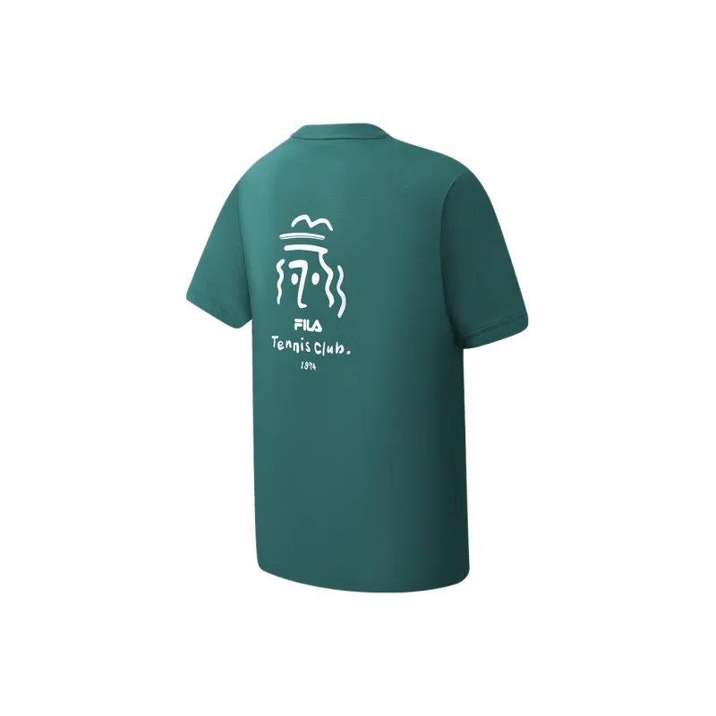 FILA T Shirt Men's Cat's Eye Stone Green-1