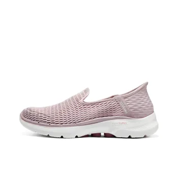 Skechers Go Walk 6 Slip Ins Shoes 'Pink White' Women's