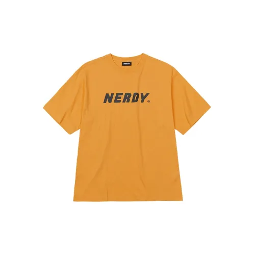 Nerdy T-Shirts Unisex Light Orange