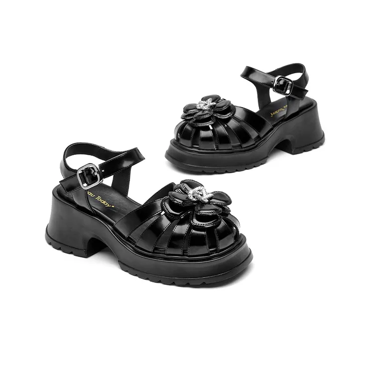 Beau Today Stylish Sandals Women's Classic Black-3
