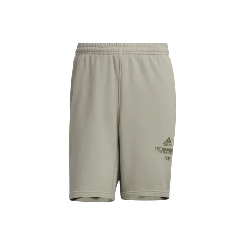 Adidas Casual Shorts Men Eggstone Silver Gray