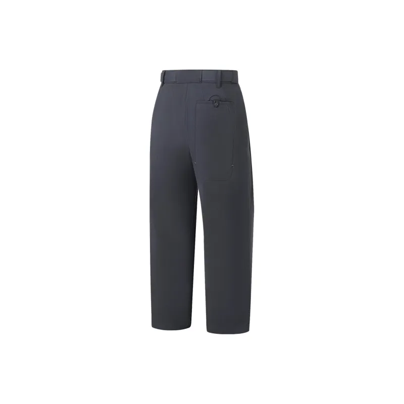 LiNing Li Ning X Jackie Chan Co branded Kung Fu Series Casual Pants Men Charcoal Black-1