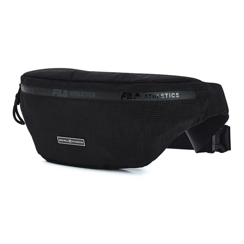FILA Fabric Sling Bag Small Size Unisex Black-1