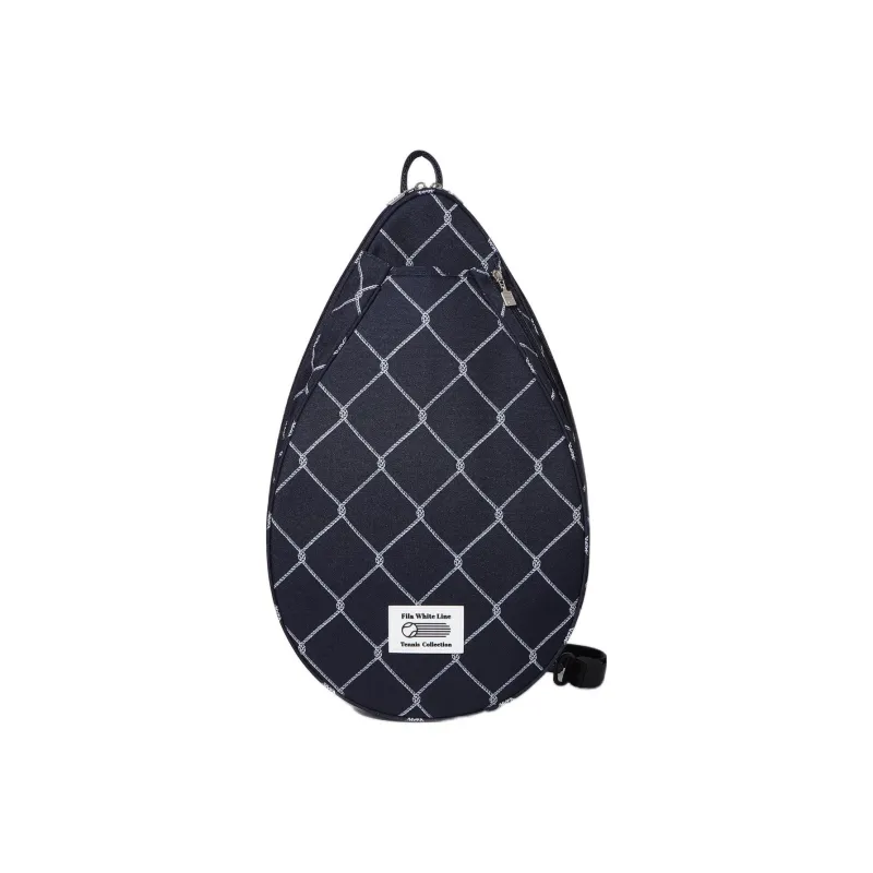 FILA Tennis Bag Shoulder Bag Sling Bag Unisex Inks Dark Blue-0