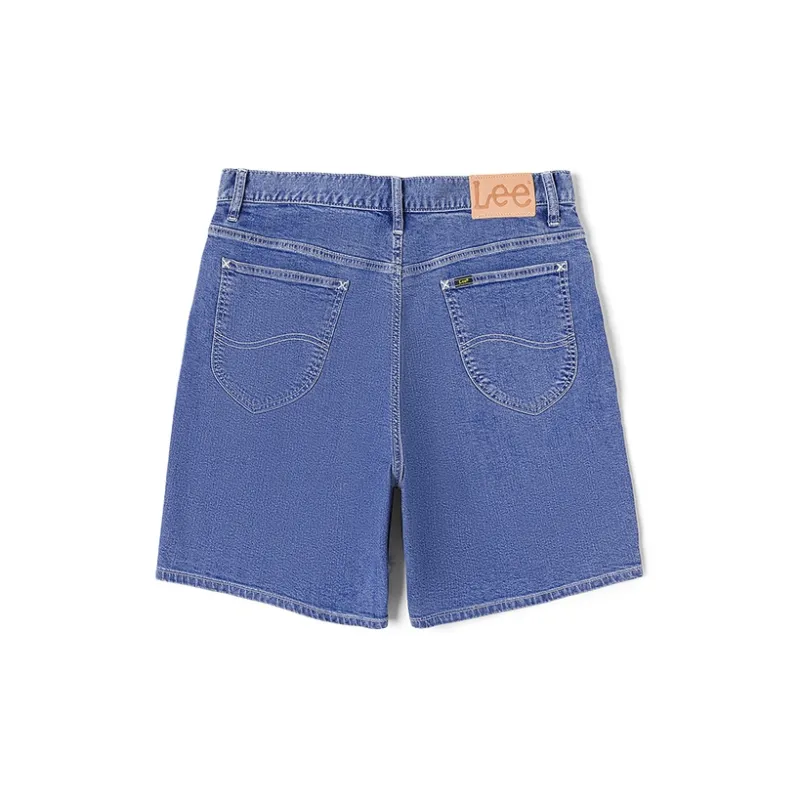 Lee Denim Shorts Men Light Blue-1