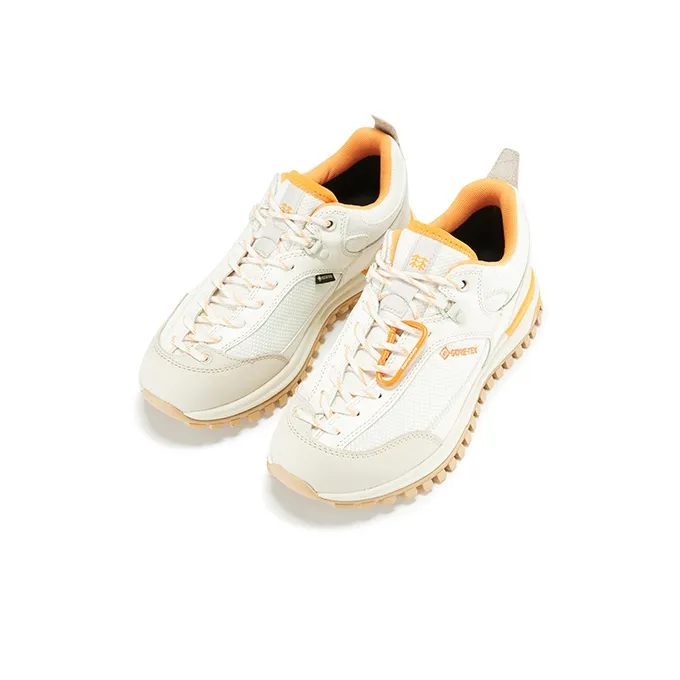 KOLON SPORT CAMPING Camp Anti Slip Wear Resistant Low Top Outdoor Shoes Unisex White Orange-2