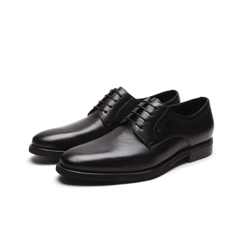 Satchi Dress Shoes Men Low Top Black-2