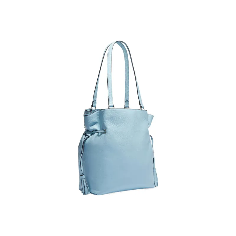 COACH Andy Leather Tote Bag Shopping Bag Shoulder Bags Women's Sky Blue-1