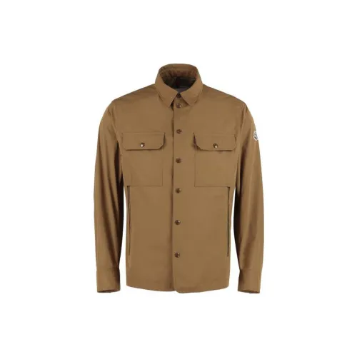 Moncler Jackets Men Khaki