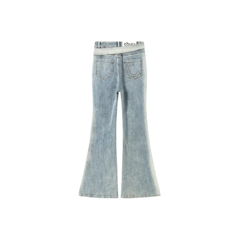 CHUU Jeans Women's Light Denim Blue-1