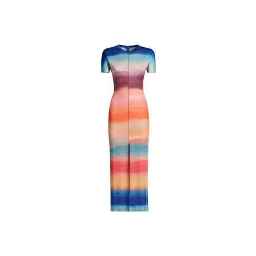 MARNI Short-Sleeved Dresses Women's Multicolor