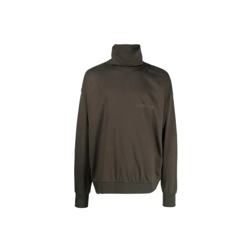 Fear of God Essentials Roll-neck Logo-print Sweatshirt