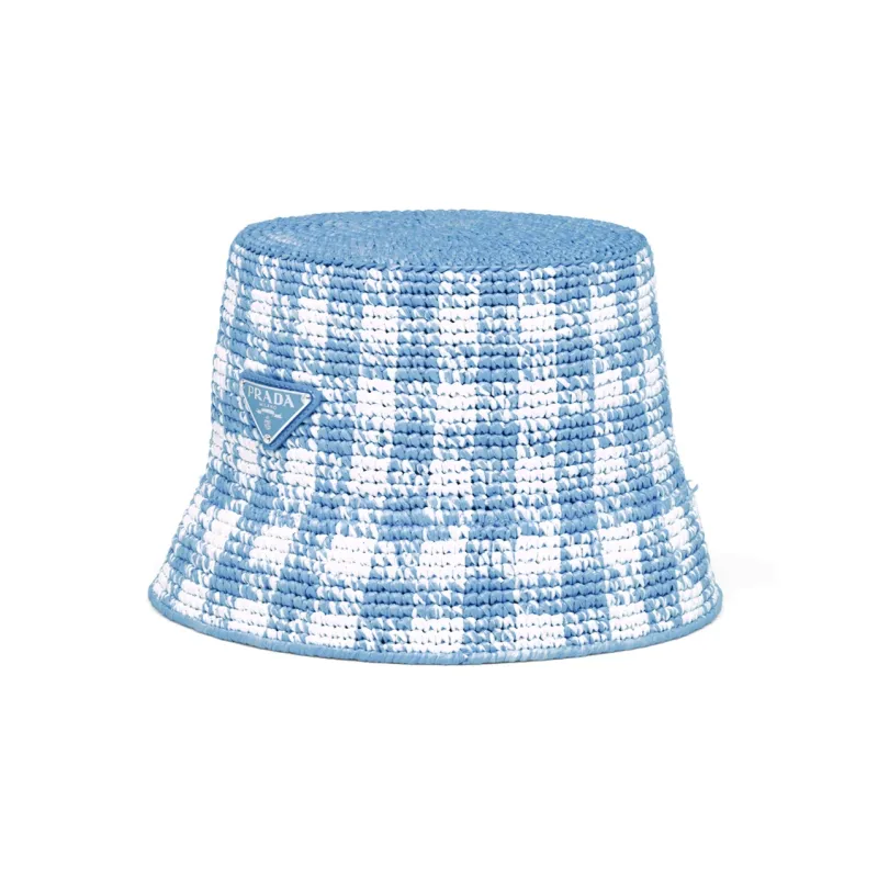 PRADA Bucket Hats Women's Blue-0