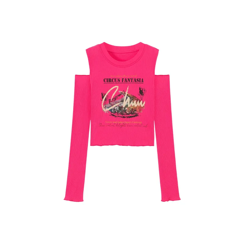 CHUU Fantasy Series Crop Tops Women's-6