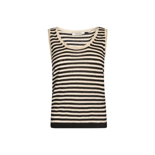 'S MAX MARA Tank Tops Women's Beige