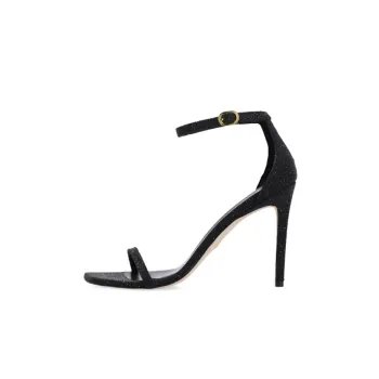 Stuart Weitzman/SW Nudistcurve One Strap Sandals 11cm Women's Black