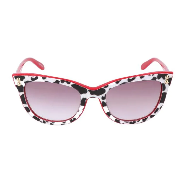 MOSCHINO Cat Eye Frame Sunglasses-1