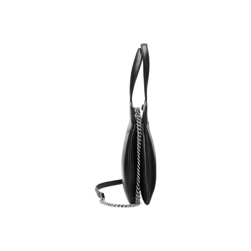 GUCCI Leather Tote Bag, Shopping Bag, Shoulder Bag, Crossbody Bag, Handbag Mini Women's Black-3