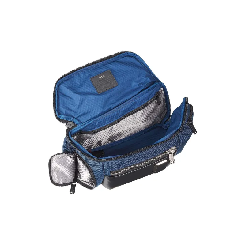 TUMI Alpha Bravo Fanny Pack Sling Bag Crossbody Bag Shoulder Bag Mini Men's Blue & Black-2