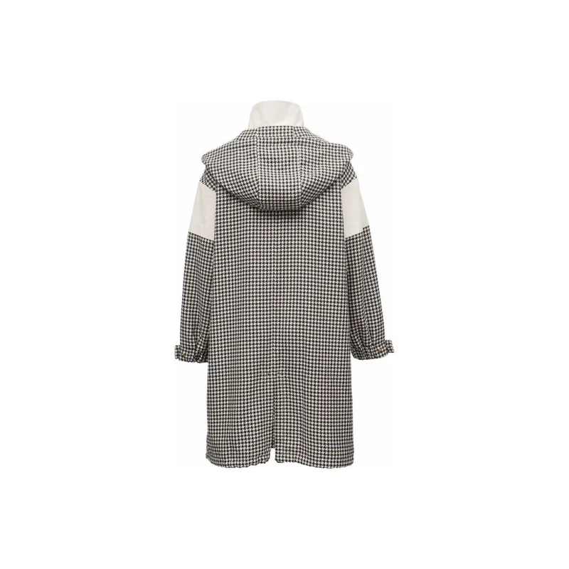 ONLY Trench Coats Women's H21 Yula Houndstooth RARA HOUNDSTOOTH-1