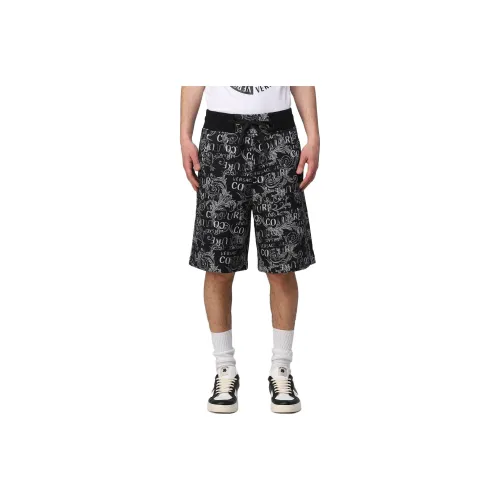 VERSACE JEANS COUTURE Casual Shorts Men Black