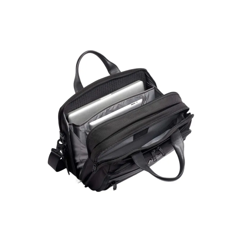 TUMI Nylon Business Bag Shoulder Bag Crossbody Bag Handbag Briefcase Large Size Unisex Black-4