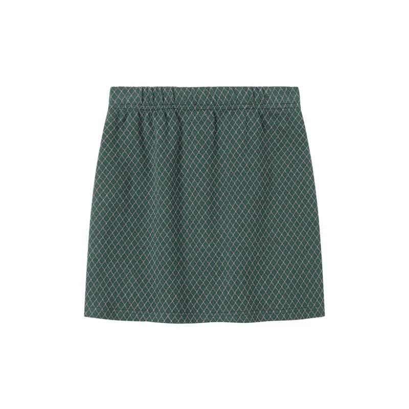 CHUU Casual Short Skirts Women's Navy Blue-1