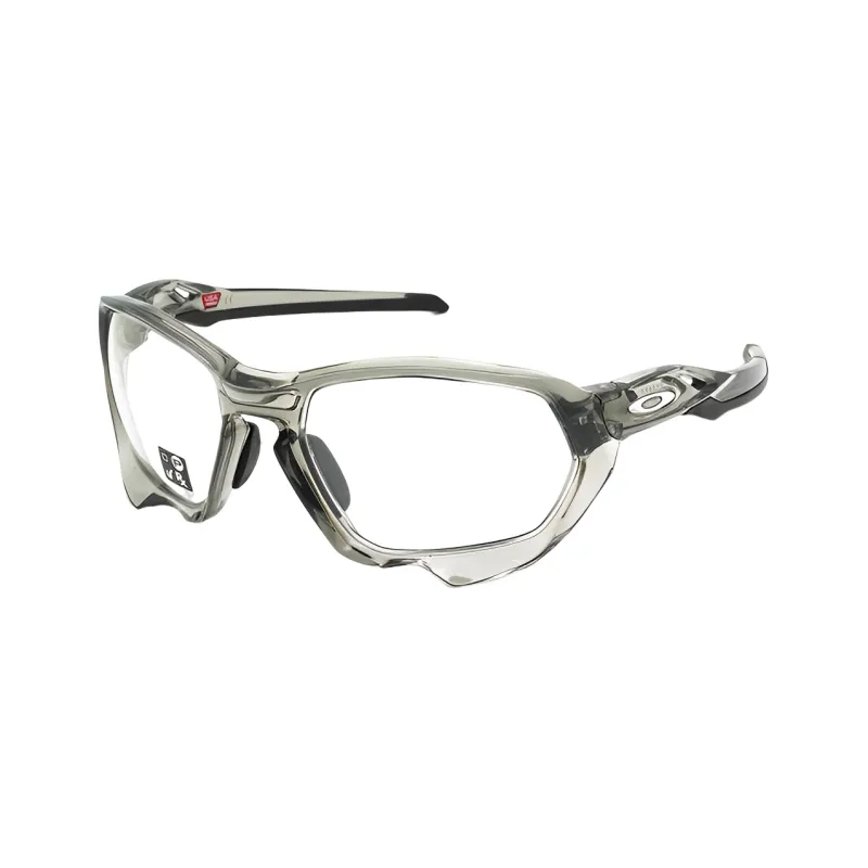 Oakley Plate Frame Irregular Shape Sunglasses Unisex Gray-0