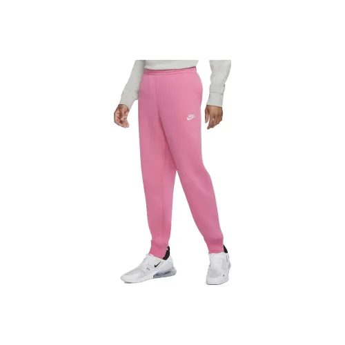 Nike Knitted Sweatpants Men Pink