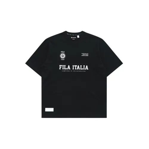 FILA FUSION T-Shirts Men Pitch Black